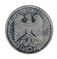 BRD 1997 J.466 10 DM Heinrich Heine vz-st