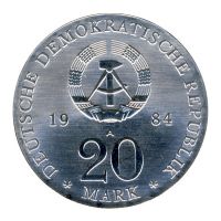 DDR 1984 J.1595 20 Mark Georg Friedrich Hndel st