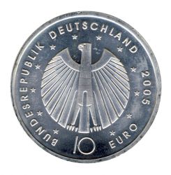 BRD 2005 J.511 10 Euro Fuball-WM-Deutschland 2006 Prgesttte: F st