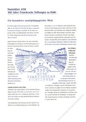 BRD 1998 Beschreibung fr Numisblatt 3/1998 und 4/1998