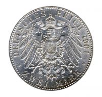 Preussen 1901 J.105 2 Mark 200 Jahre Knigreich vz