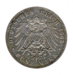 Preussen 1903 A J.104 5 Mark Wilhelm II. (1888-1918) ss