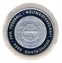 BRD 2006 J.520 10 Euro Fuball-WM Deutschland 2006 Prgesttte: G PP