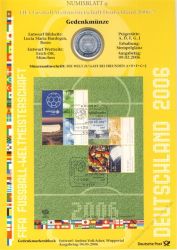 BRD 2006 Numisblatt FWM/2006 