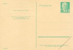 DDR 1956 Mi-Nr. P068a * Wilhelm Pieck