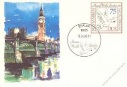 DDR 1990 Mi-Nr. P105 SSt. STAMP WORLD LONDON '90