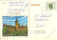 DDR 1990 Mi-Nr. P109/03 o Goethe-Schiller-Denkmal 