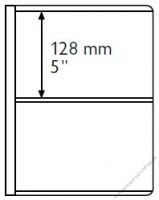 SC UNIFLEX Einsteckbltter 5er Pack bis 195 x 128 mm 2er-Teilung EB 128/2