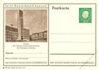BRD 1959 Mi-Nr. P042 082/501 * Stuttgart - Marktplatz