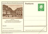 BRD 1960 Mi-Nr. P053 096/605 * Goslar - Marktplatz