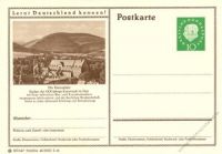 BRD 1960 Mi-Nr. P053 096/604 * Goslar - Kaiserpfalz
