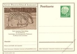 BRD 1955 Mi-Nr. P024 333 * Hannover - Zoo