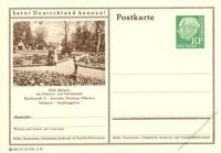 BRD 1955 Mi-Nr. P024 348 * Frth - Stadtpark