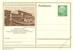 BRD 1955 Mi-Nr. P024 361 * Mlheim a.d. Ruhr - Stadthalle