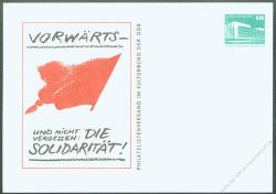 DDR Nr. PP018 B1/006 * Vorwrts: Die Solidaritt