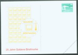 DDR Nr. PP018 B1/004a * 25 Jahre Goldene Briefmarke
