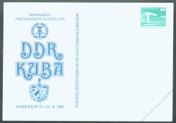 DDR Nr. PP018 D1/001 * Briefmarkenausstellung DDR-Kuba