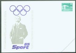 DDR Nr. PP018 C1/006a * Briefmarkenausstellung zur 90. IOC-Session