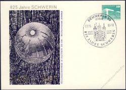 DDR Nr. PP018 C2/020 SSt. 825 Jahre Schwerin