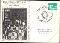 DDR Nr. PP018 D2/024 SSt. Briefmarkenausstellung Magdeburg 1986