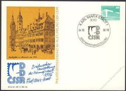 DDR Nr. PP018 C2/012a SSt. Briefmarkenausstellung 1986