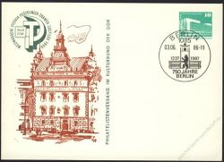 DDR Nr. PP018 C1/008 SSt. Briefmarkenausstellung in Kolin