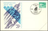 DDR Nr. PP018 C1/006a SSt. Olympisches Jahr 1988