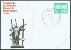DDR Nr. PP016 B2/011a SSt. Einweihung Karl-Liebknecht-Gedenksttte