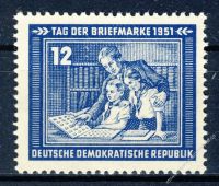 DDR 1951 Mi-Nr. 295 ** Tag der Briefmarke