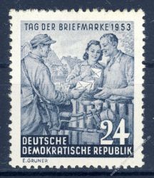 DDR 1953 Mi-Nr. 396 ** Tag der Briefmarke