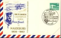 DDR Nr. PP018 C2/014a SSt. 75 Jahre Motorflug