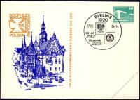 DDR Nr. PP018 C1/002 SSt. Briefmarkenausstellung in Polen