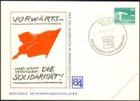 DDR Nr. PP018 C1/003 SSt. Nationale Briefmarkenausstellung Halle