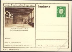 BRD 1960 Mi-Nr. P053 091/568 * Mnster - Rathaus