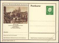 BRD 1960 Mi-Nr. P053 095/593 * Wetzlar - Altstadt mit Dom