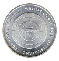 BRD 2006 J.520 10 Euro Fuball-WM Deutschland 2006 Prgesttte: A st