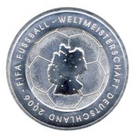 BRD 2003 J.499 10 Euro Fuball-WM-Deutschland 2006 Prgesttte: G st