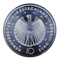 BRD 2005 J.511 10 Euro Fuball-WM-Deutschland 2006 Prgesttte: G st