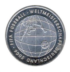 BRD 2005 J.511 10 Euro Fuball-WM-Deutschland 2006 Prgesttte: J st
