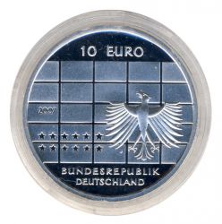 BRD 2007 J.530 10 Euro 50 Jahre Deutsche Bundesbank PP