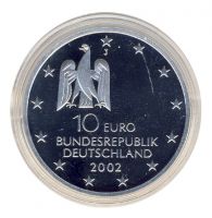 BRD 2002 J.492 10 Euro Kunstausstellung 