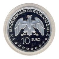 BRD 2003 J.498 10 Euro Justus von Liebig PP