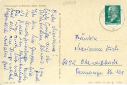 01824 Schsische Schweiz, Felsengruppe im Bielatal s/w, ca. 1970