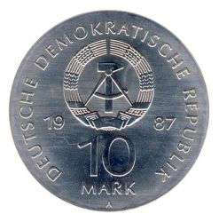 DDR 1987 J.1616 10 Mark Schauspielhaus Berlin st