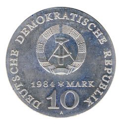 DDR 1984 J.1597 10 Mark Alfred Brehm st