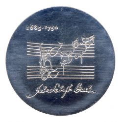 DDR 1975 J.1555 20 Mark Johann Sebastian Bach st