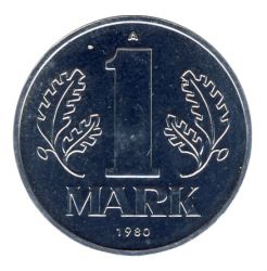 DDR 1980 J.1514 1 Mark Kursmnze st (Export)