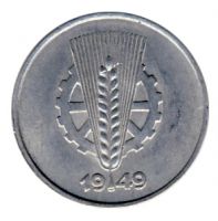 DDR 1949 J.1501 1 Pf Kursmnze Prgesttte: E vz