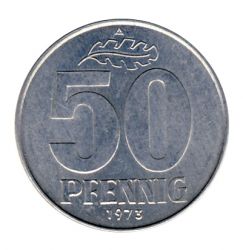 DDR 1973 J.1512 50 Pf Kursmnze vz-st