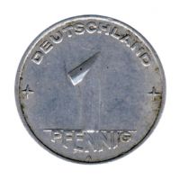 DDR 1953 J.1505 1 Pf Kursmnze Prgesttte: A ss